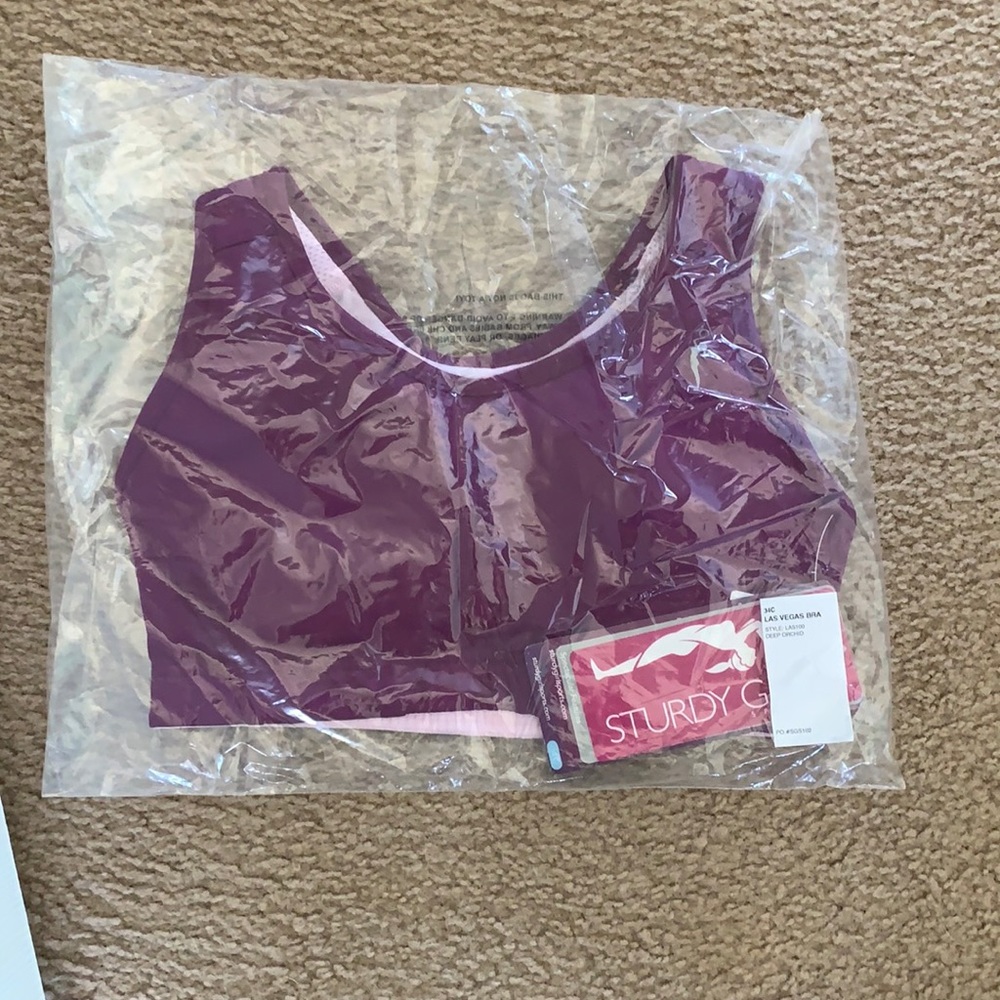 Sturdy girl sports bra 34C